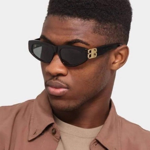 NEW BALENCIAGA BB0095S 001 UNISEX SUNGLASSES BALENCIAGA NEW BALENCIAGA EYEWEAR - Picture 11 of 12